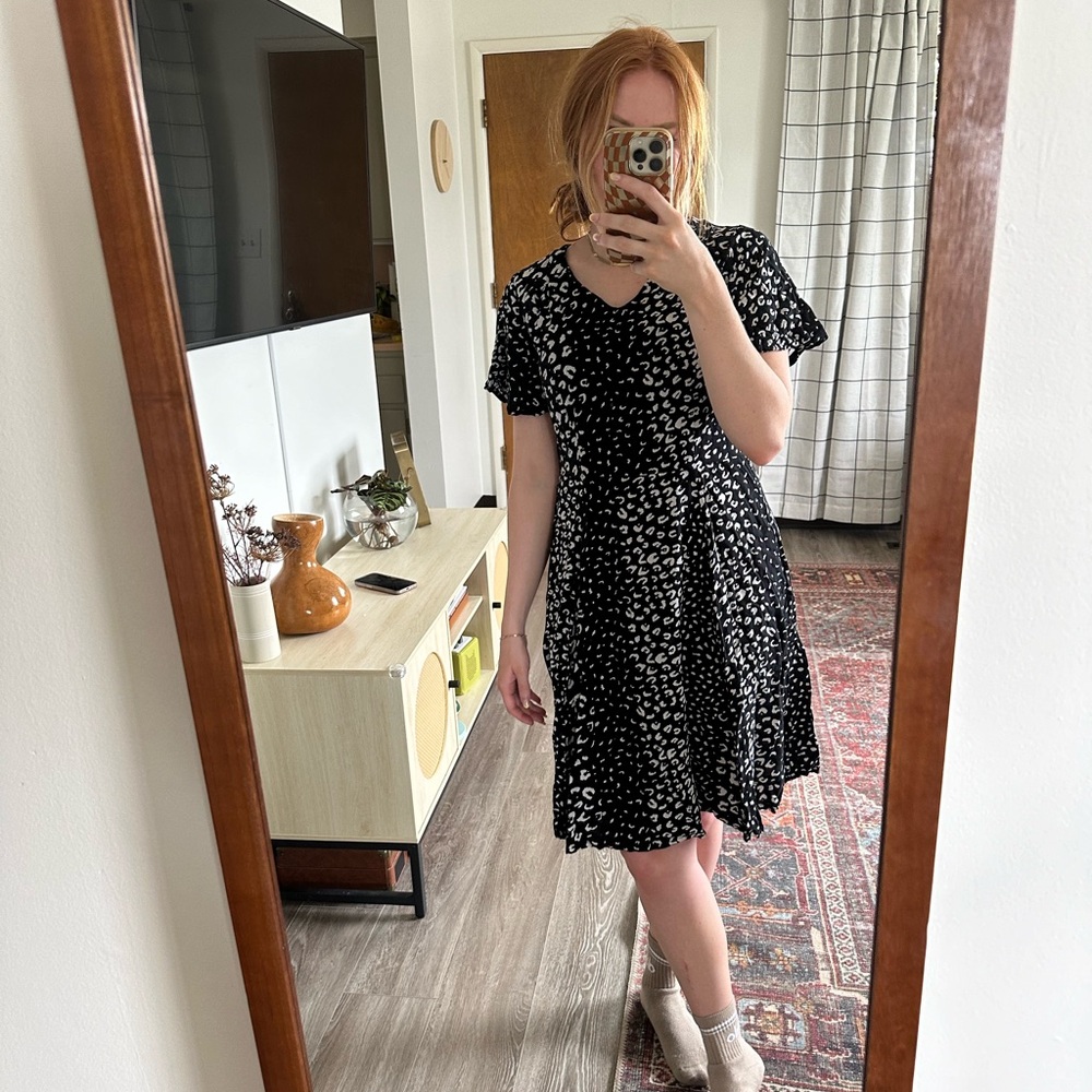 Leopard Print Dress